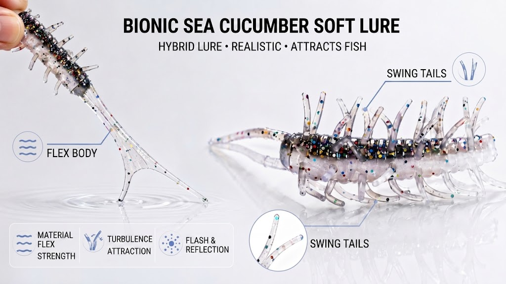 Bionic Sea Cucumber Soft Lure