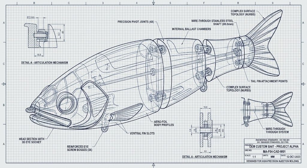 Lure 3D Engineering Design