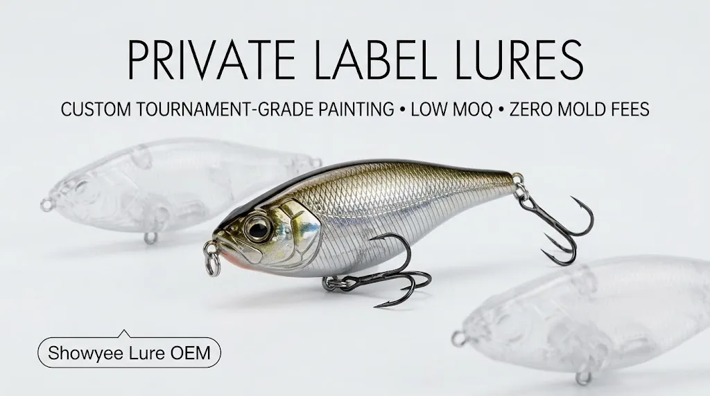 Private Label Fishing Lures: Launch Your Tackle Line with Low MOQ Blanks | Showyee Lure